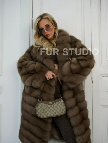 Шуба из куницы - фото 3