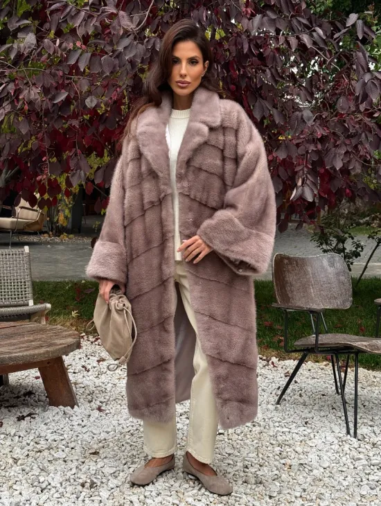 Норковая шуба (больших размеров) - фото 6