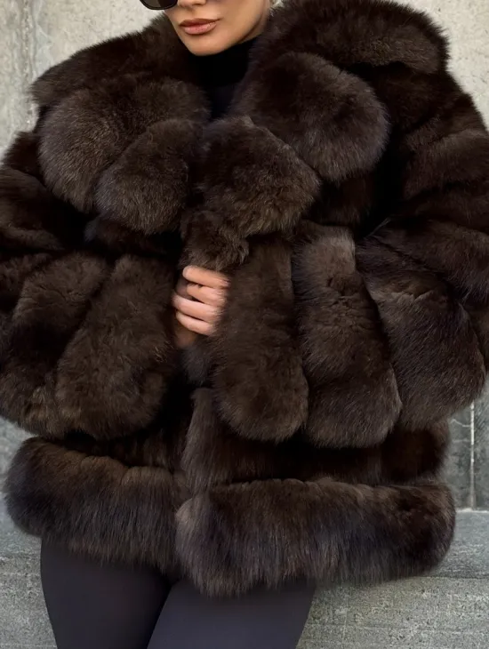 Шуба под соболь - фото 1