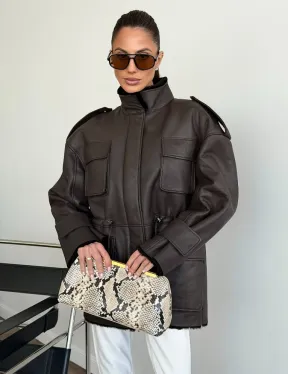 Молодёжная куртка - дублёнка - фото 9