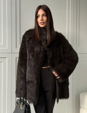 Женская дубленка из тосканы - фото 12